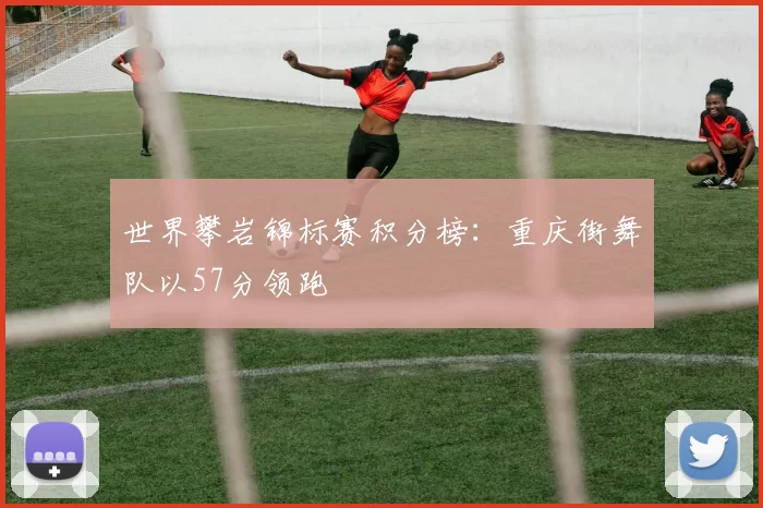 世界攀岩锦标赛积分榜：重庆街舞队以57分领跑